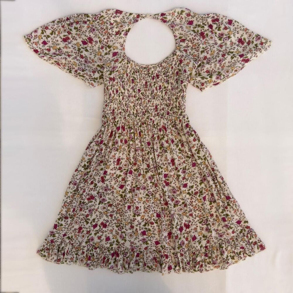 Patrons of Peace Flowy Floral Mini Dress Size M - Picture 2 of 8